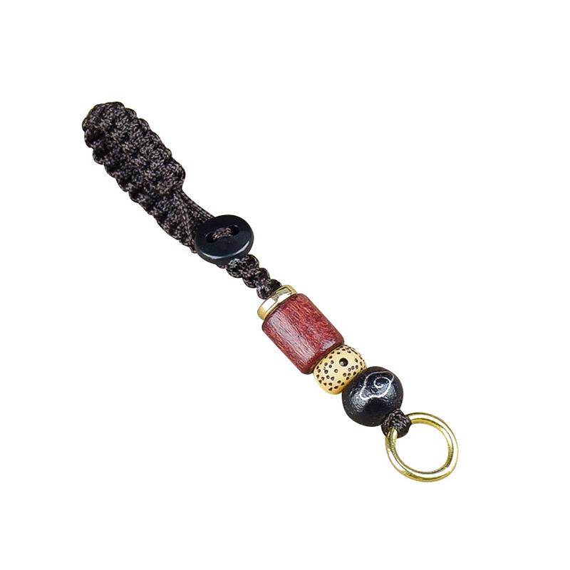 

1 Pc DIY Style Key Accessories Lanyard Braided Rope Keychain Rope Keyring Sandalwood Rope Pendant