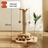 JINGRUIXIANG Cat Scratching Post with Flower Turntable