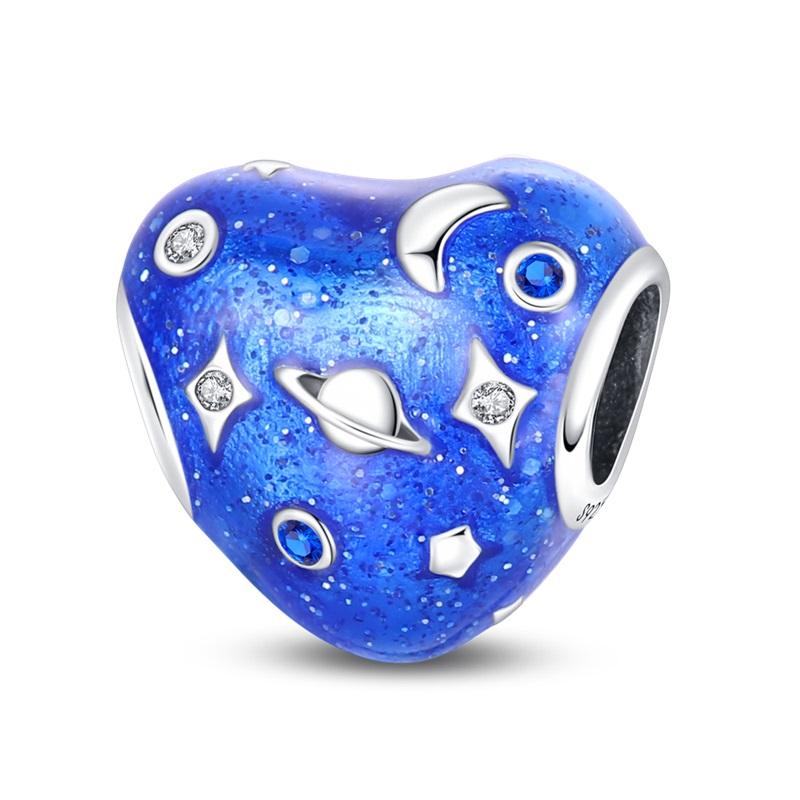 Copper Cross Birthday Stone Silicon Stop Charms Bead Dolphin Horseshoe Pendant For Original Bracelet Women Jewelry