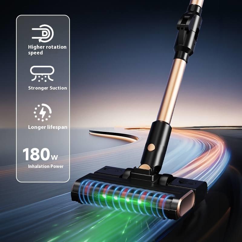 Cordless Vacuum Sweeper Mop 3-in-1 24V Stick Vacuum Cleaner 180W 18-30min Run Time for Carpet Hard Floor Home Use