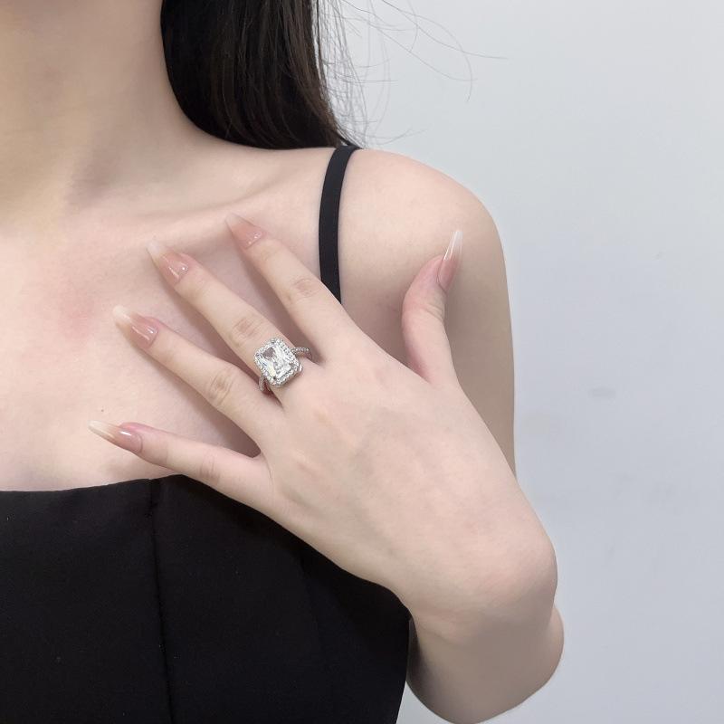 Accessories, Engagement Rings, Imitation Diamond Zircon Wedding Rings, Elegant Bridal Accessories