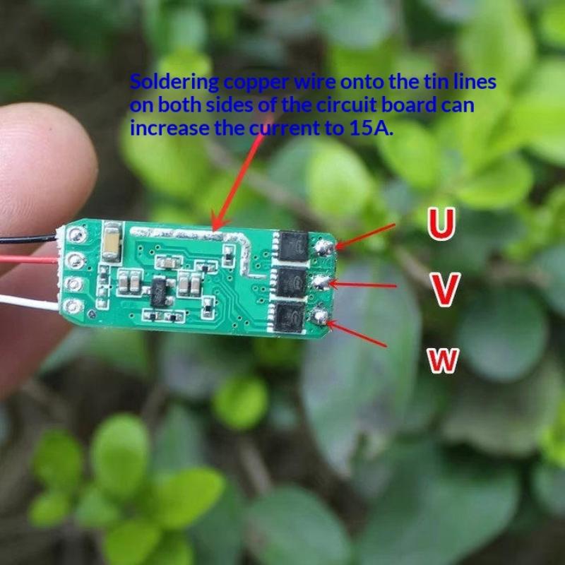 1Pcs Brushless Electric Regulator Module Plastic Mini 2S 7A-15A Brushless Motor Driver Board Aircraft Model