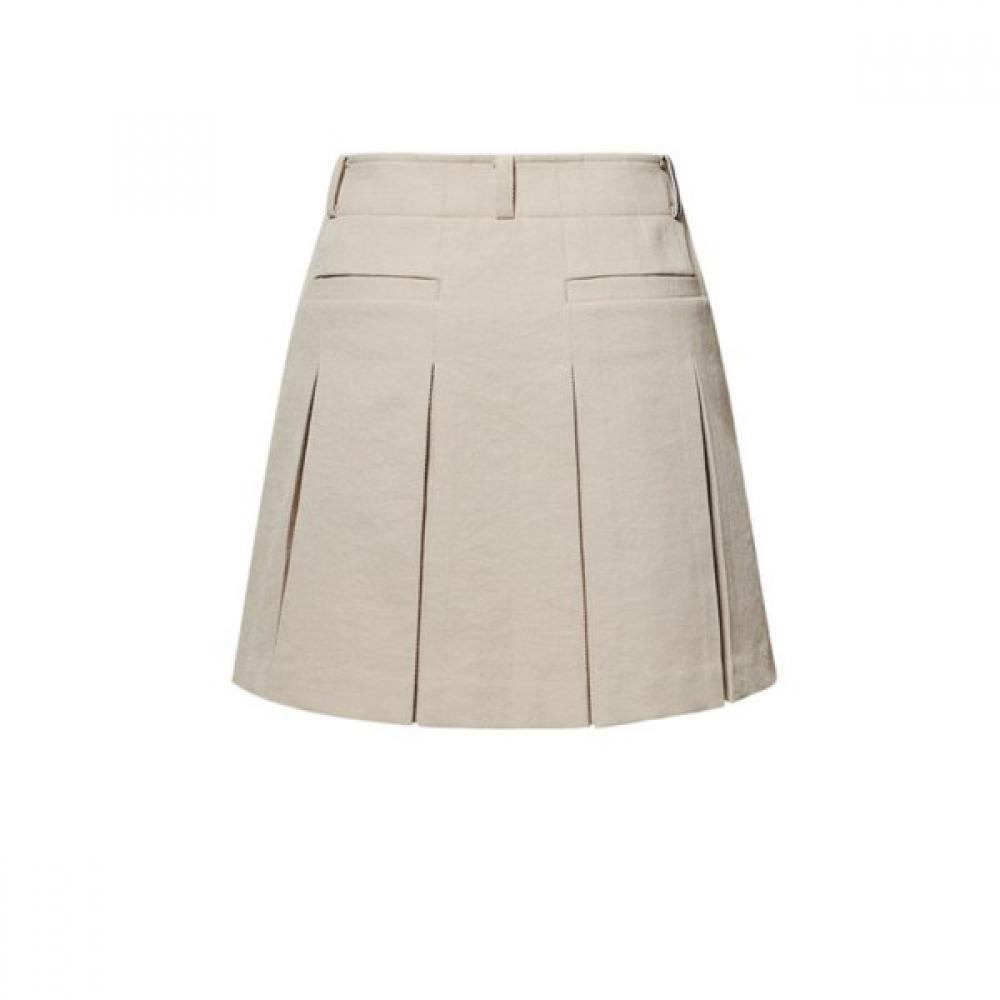 Footjoy Women S Pleated Skort Sand 37400