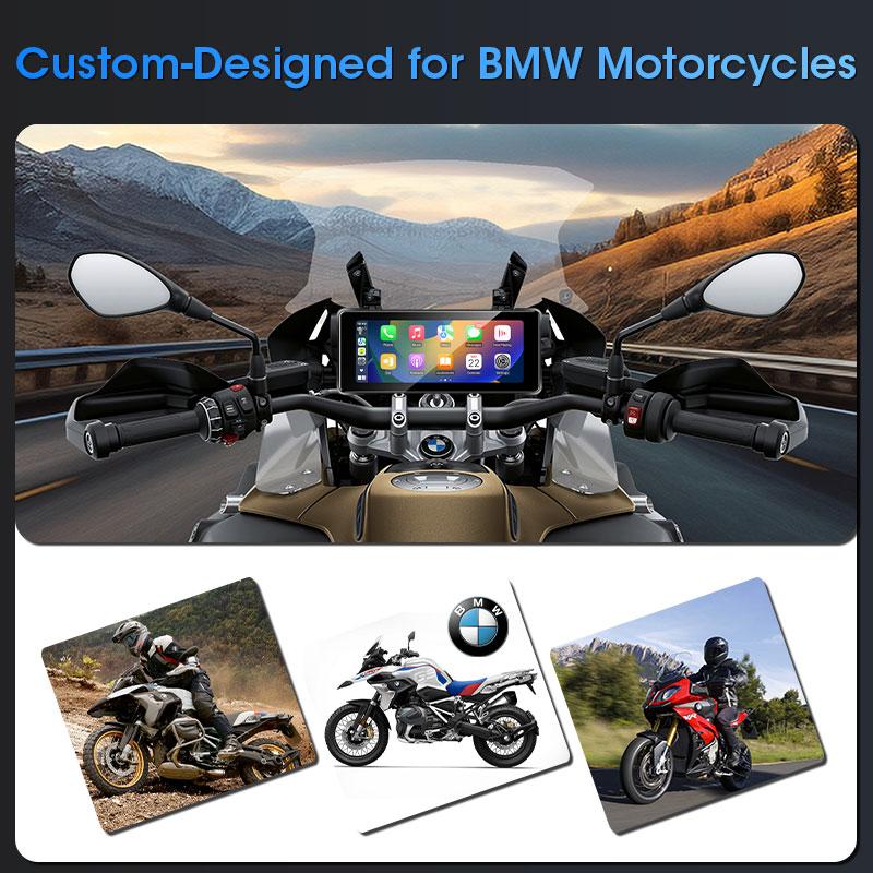 6.86 Inch DVR Motorcycle For BMW R1200GS R1250GS S1000XR R1300GS GPS Navigation Moto Touch Screen Portable CarPlay Android Auto