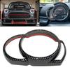 Dashboard Panel Detail Trim Frame Cover, Carbon Pattern ABS Accent Frame with Adhesive Backing for F55 F56 F57 Interior Styling