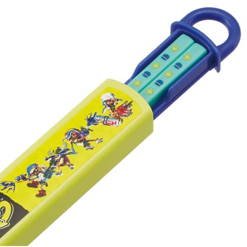 Skater Children's Chopsticks Chopstick Box Set 16.5cm Children's Lunch Box Antibacterial Treatment Boys Girls Easy to Open Sliding Type Made in Japan