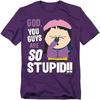 South Park Unisex Adult So Stupid T-Shirt