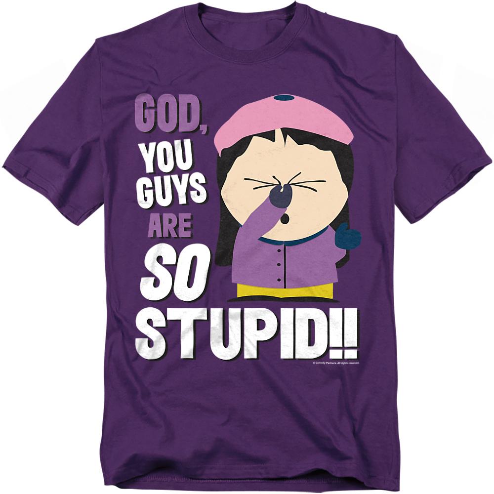 South Park Unisex Adult So Stupid T-Shirt