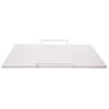 Fireclay pizza stone with stand, 2 pieces