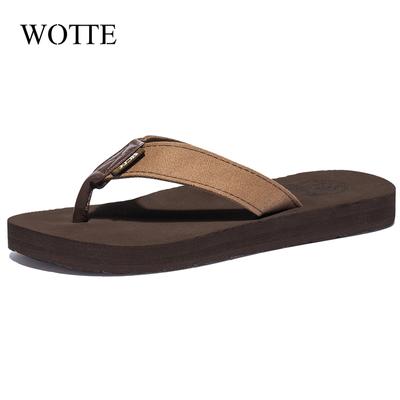 Fashion Summer Men Flip Flops High Quality Comfortable Beach Sandals Shoes for Men Lightweight Slippers Men Casual Shoes Big Size 43 44