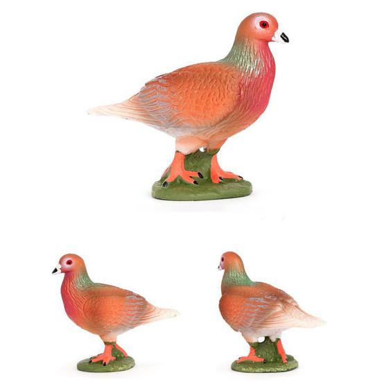 Figurine Porumbel Imprimate cu Simulare Înaltă Iubire Pace Model Porumbel Statuie Animal Recuzită Fotografie