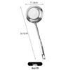 ZISIZ Stainless Steel Skimmer & Slotted Spoon Set