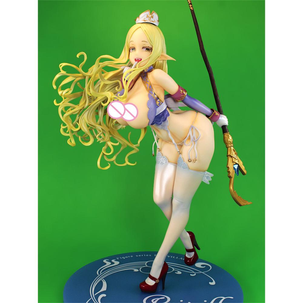 23CM Vertex Elf Mura 4th Priscilla Sexy Girl 1/6 Scale PVC Anime Action Figures Adult Collection Hentai Model Toys Doll Gifts