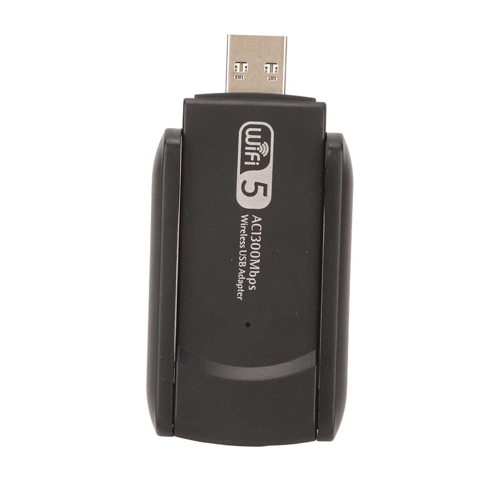 

USB WiFi Adapter Professional 1200M 2.4G 5.8G Dual Band Gigabit Laptop Network Card for Desktop