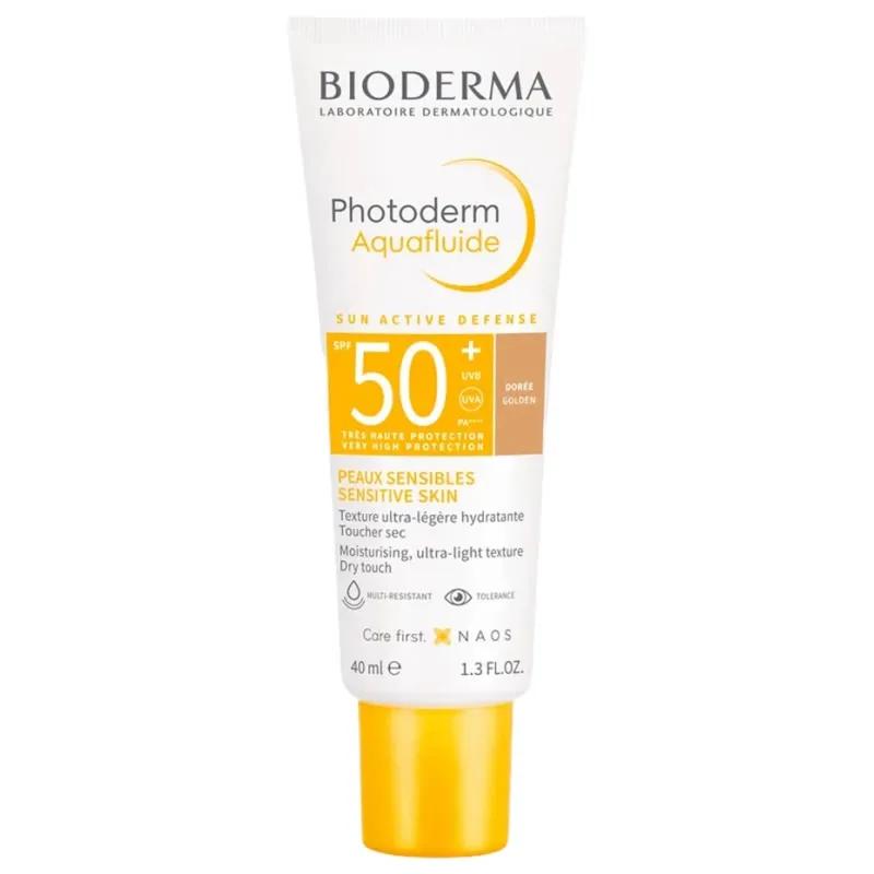 Bioderma Photoderm Aquafluide Golden Spf50+ 40 мл