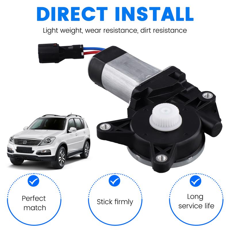 A42M-Car Front/Rear Lift Motor For Ssangyong Rexton 2001 2012 Direct Fit Door Glass Lifter Motor