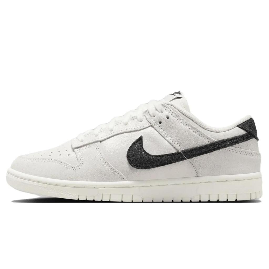Nike Dunk Starry Slip Resistant Abrasion Resistant Low top Skateboard Shoes Unisex Black White HQ3502-100(Team645-)