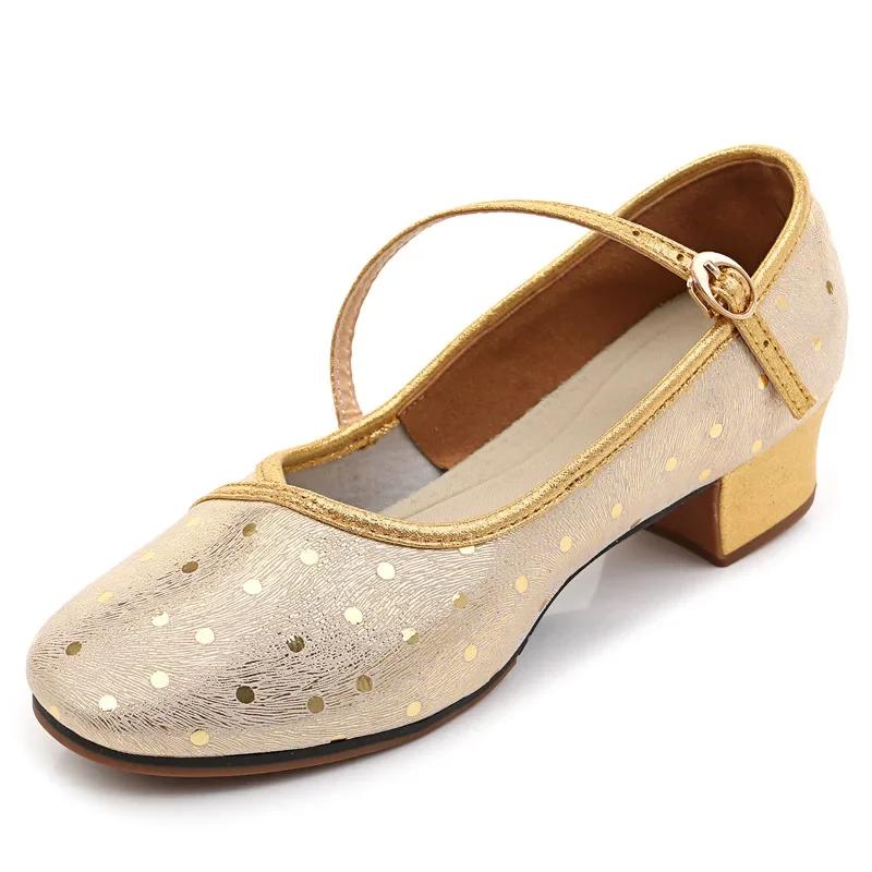 Fashion Women Latin Silver Dance Shoes Soft Bottom Leather Woman Shoe Ballroom Dance Shoes Sneaker Dancing Shoes
