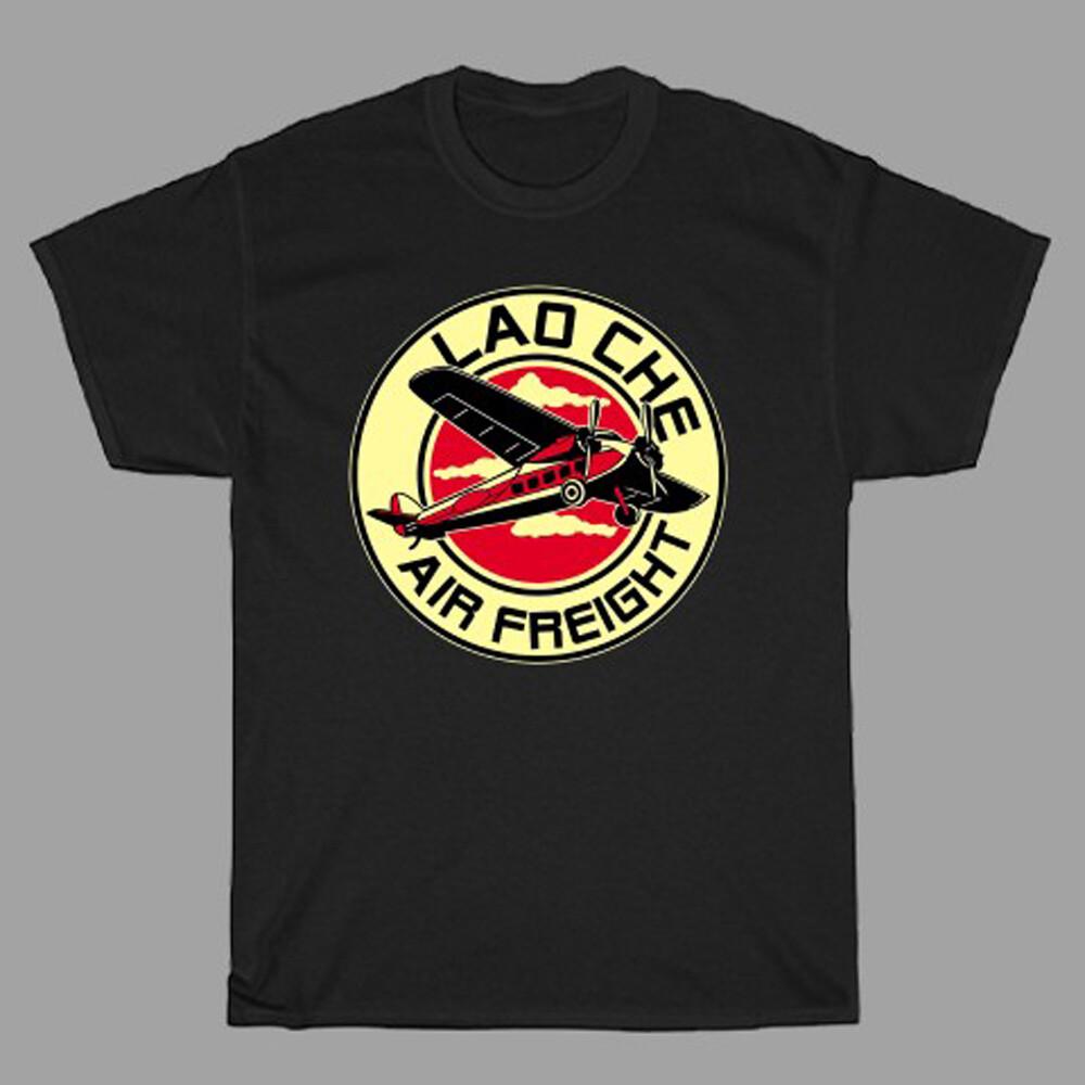 Lao Che Air Freight Classic Airlines Movie Men#039;s Black Size S to 3XL Unisex T-Shirt XL