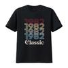 1982 Klassisches T-Shirt Vintage 42. Geburtstag Für Retro Vintage Leicht Unisex Vielseitig Designer Kleidung Grafik