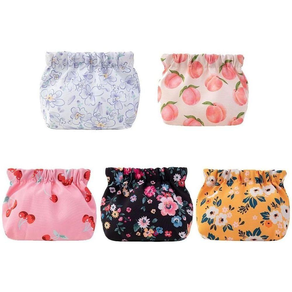 

2PCS Automatic Closing Coin Purses Waterproof Coin Pouch Fashion Cosmetic Bag Women