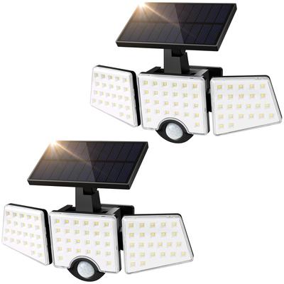 Lepro Solar Garden Security Light with Light and Motion Automatically Turns On At Automatically Charges During the and Automatically Turns Off When No