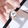 Retro Compact Student Watch Niche High-End Small Disc Belt Watch Waterproof Quartz Women'S Watch