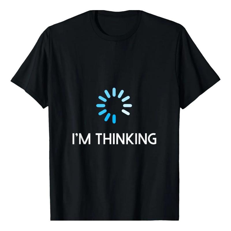 Camiseta I m Thinking Para Hombre Geeks I Am Thinking S