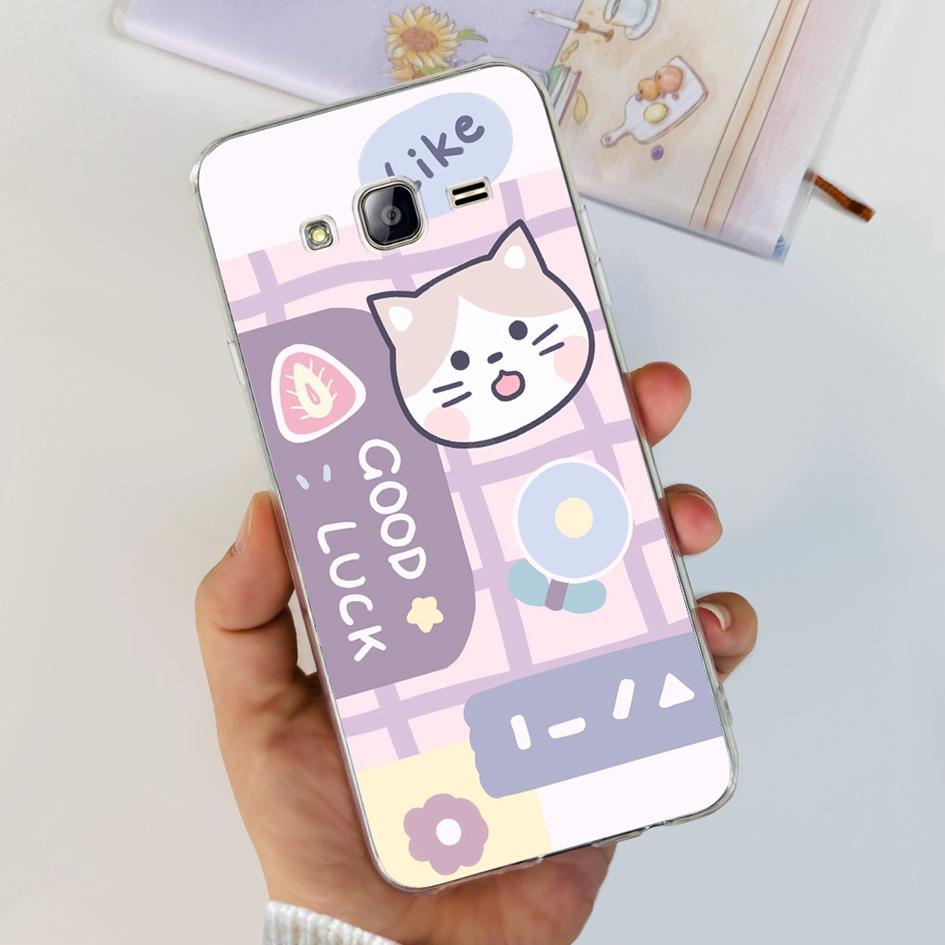 For Samsung Galaxy Grand Prime Case G530 G530H G531 G531H G531F SM-G531F Clear Cover Fashion Flower Soft TPU Silicone Phone Case
