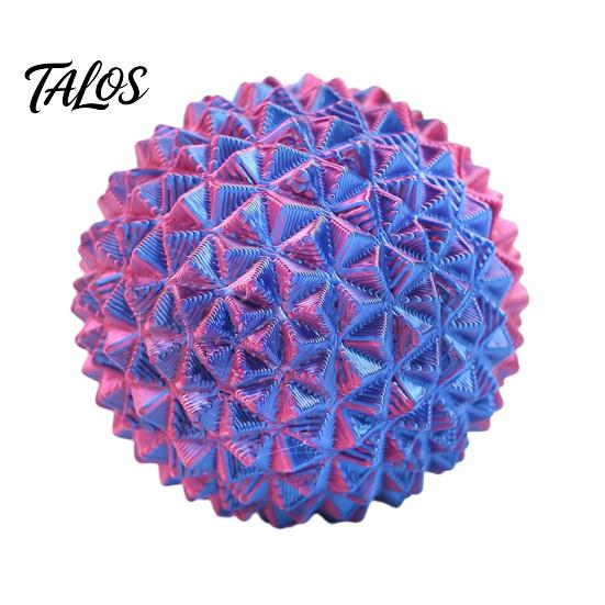Sensory Spiky Ball 3D Printed Toy, Stress Relief Mini Textured Ball, Desk Reliever Massage Decompression Toy for Home Office School Anxiety