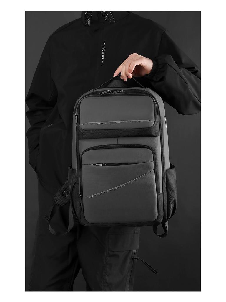 Men's High-End Large Capacity Fashion Commuter Backpack