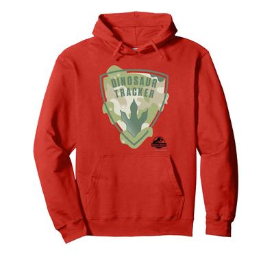 Jurassic World Dinosaur Tracker (Road Sign) Hoodie