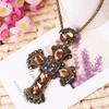 Cross Pendant Necklace Grunge Jewelry Accessories Gothic Male Female Necklaces