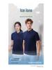 Hochwertiges, individuell besticktes Business-Poloshirt für die Sommerarbeit: Kurzärmeliges & lässiges Reversdesign