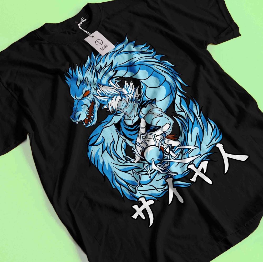 Vintage Speciální Anime Láska Tričko Japonské tričko Anime tričko Manga Dárkové tričko