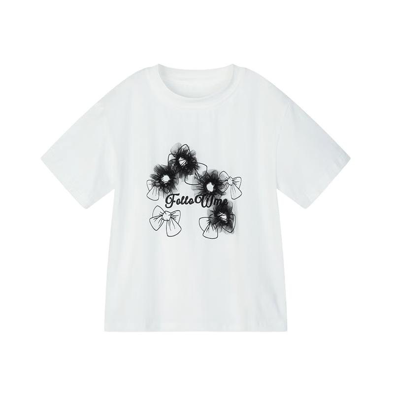 Fuluomi Girls Short Sleeve T-Shirt 165