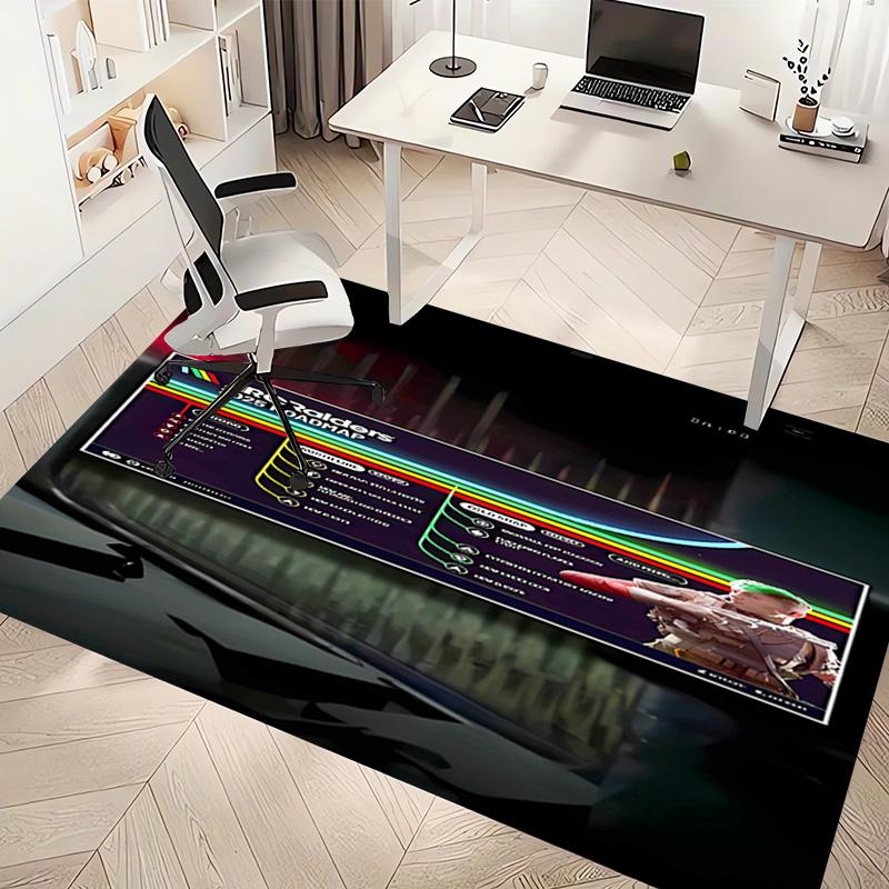 Games Arc R-Raiders Print Area Rug - Soft,Washable Non-Slip Indoor Mat,Living Room,Home Office Decorative Rug