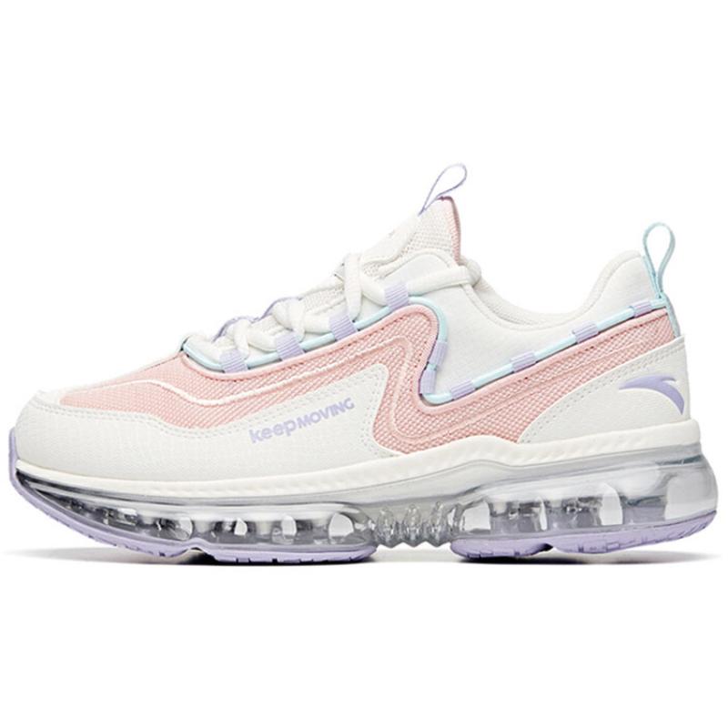 Anta Low-Top Running Shoes Women's White Sneakers 922035505-3