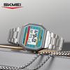 SKMEI 2514 Classic Electronic Square Digital Stopwatch Alarm Watches Retro Style Clock Men's Relogio Masculin Reloj Hombre Homme