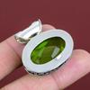 Faceted Green Amethyst Pendant 925 Sterling Silver Pendant Handmade Genuine Gemstone Jewelry Vintage Pendant Gifts For Women Unique Jewelry