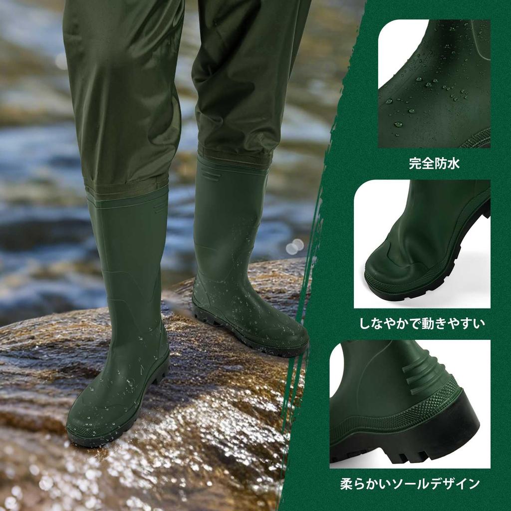 Goture Waders with Ready To and Accessories Waterproof Phone Dry and Multifunctional Fishing Fishing and and Lightweight for and Surf Available In