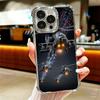 Aircraft Helicopter Formation Plating Phone Case For Iphone 16 17 Pro Max Air 16E 14 15 Plus 12 13 Mini Anti-Fall Airabag Cover