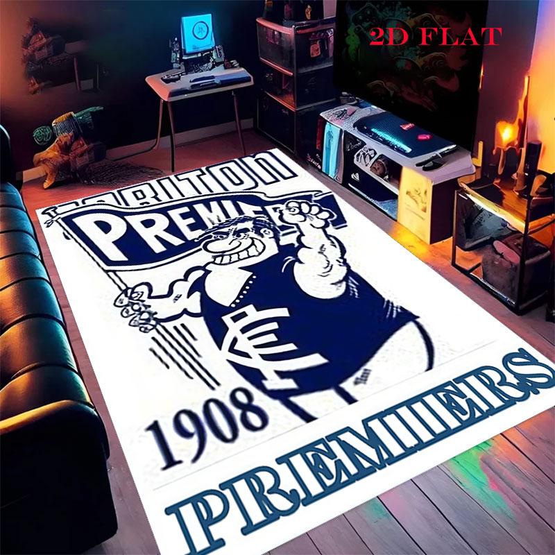Carlton Blues POSTER Carpet Rug for Living Room Bedroom Home Sofa Decoration,Kids play Nonslip Floor Mat