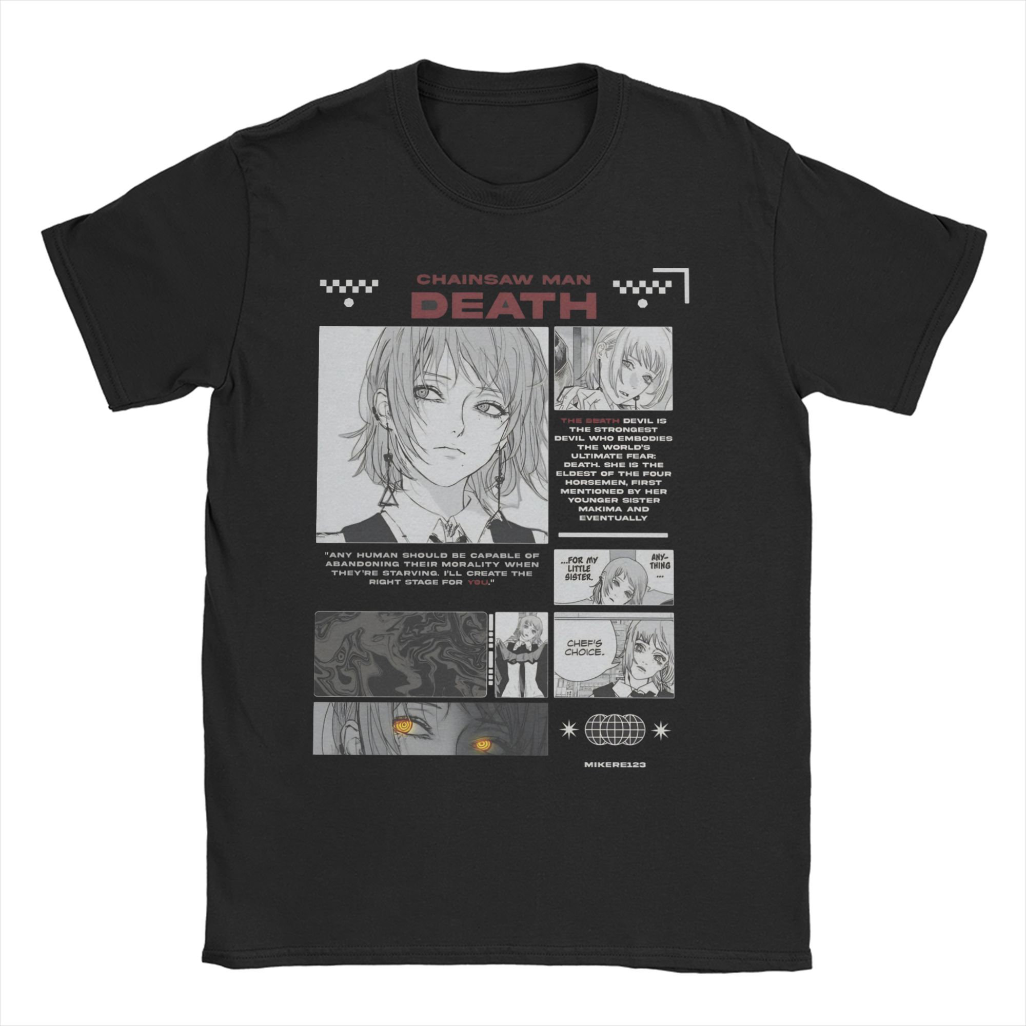 

Four Horsemen Devil Chainsaw Man for Men Women T Shirt Yoru Fami Makima Vintage Tee Shirt TShirts 100 Cotton Printing Clothes 4XL