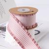 Factory Multicolour Ruffled Polyester Ribbon for Gift Box Packing