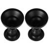 Black Candlestick Holder Taper Candle Mini Dual-Use Candlestick Candle Holder  Wedding Decoration