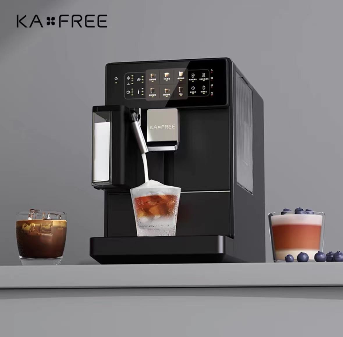 

Автоматическая кофемашина холодного заваривания KAxFREE A3, для дома и офиса, серебристого цвета, итальянский свежемолотый кофе. чёрный