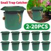 2-20Pcs Plastic Snail Trap Catcher Garden Slug Cage Eco-friendly Green Snail Cage Slug Pests Repeller Garden Farm Protectors