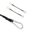 Outdoor Bungee Cord with Carabiner Hook Lashing Luggage Tie Elastic Strap
