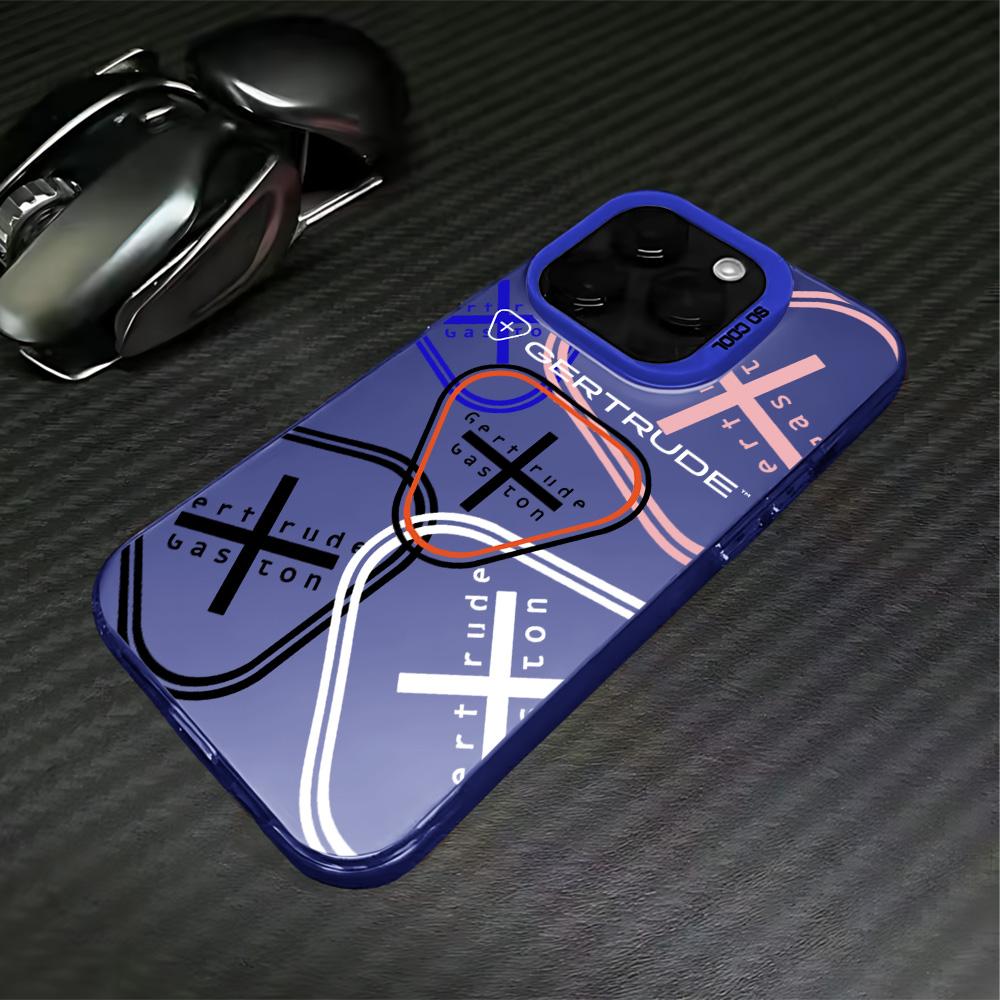 Lovely Fashion Phone Case For iPhone 17 16e 16 15 14 13 12 11 mini Pro Max X Air Plus Anti Fall Matte Back Cover G-Gertrudes